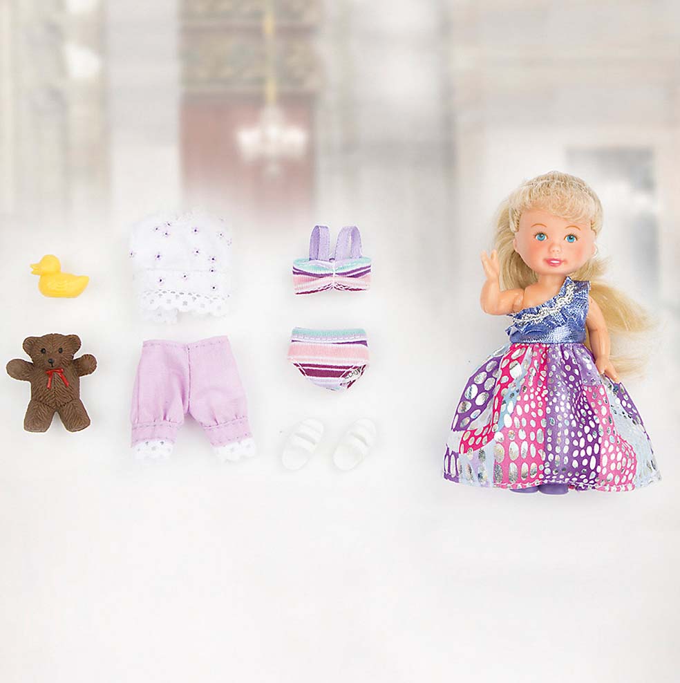 

Игровой набор - Paula. Модница, цветное платье
