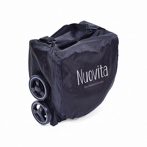 Прогулочная коляска Nuovita Ritmo, bordo, nero/бордовый, черный  