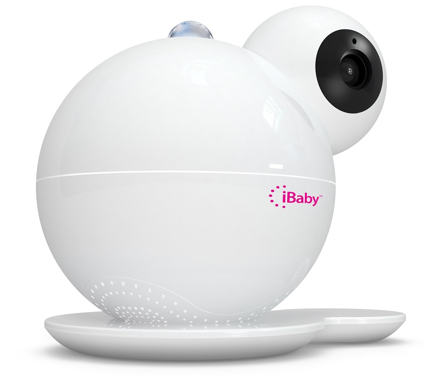 Видеоняня iBaby Monitor M7 с ночником-проектором ночного неба + гигрометром, термометр и датчик качества воздуха 