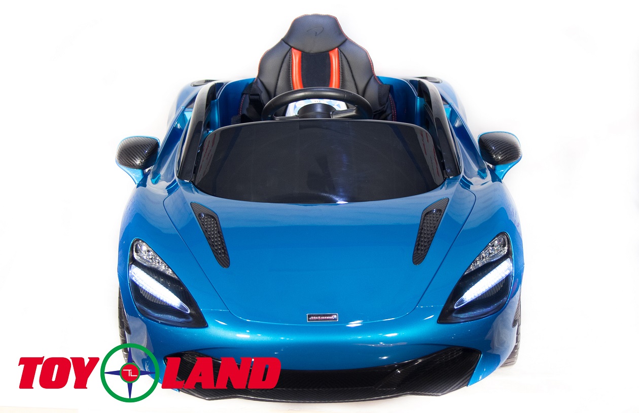 ToyLand Электромобиль Mclaren DKM720S синего цвета 