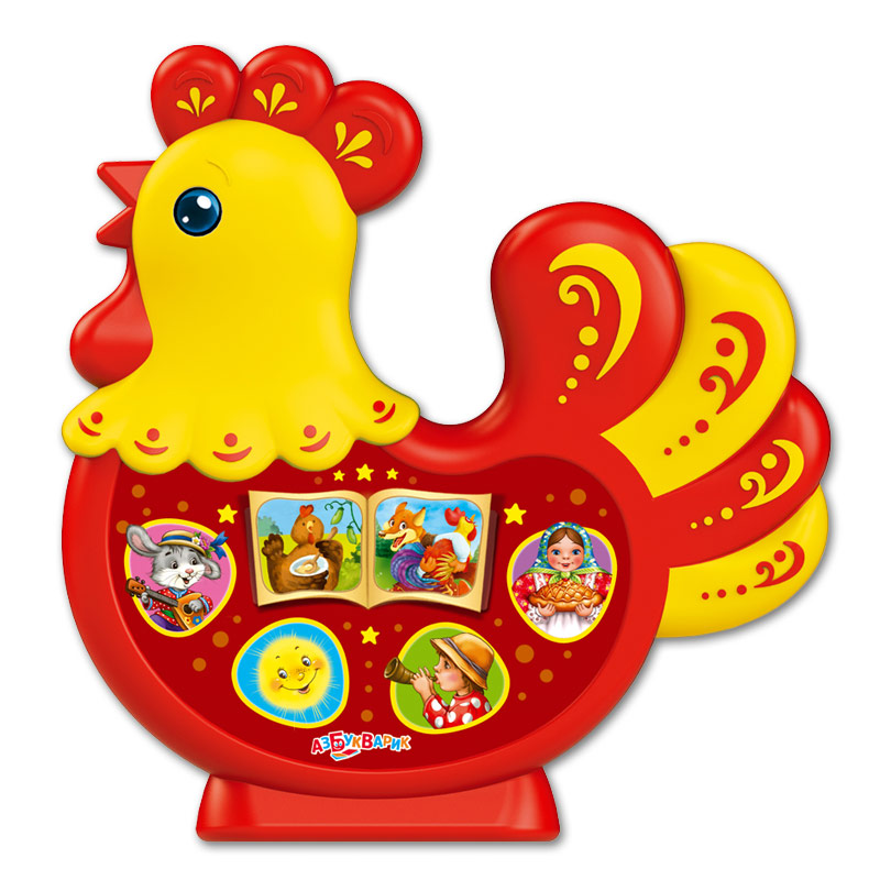 

Музыкальная игрушка из серии Любимая сказочка - Петушок-золотой гребешок