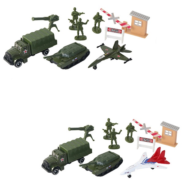 

Игровой набор военной техники с солдатиками, 2 вида