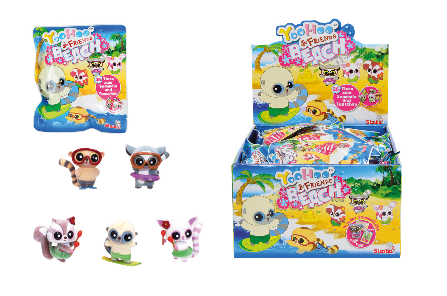 

Мини-фигурки YooHoo&Friends Beach в закрытом пакете