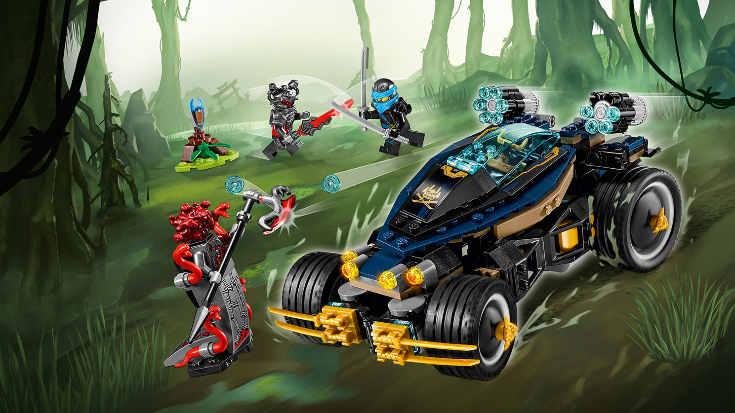 Lego Ninjago. Самурай VXL  