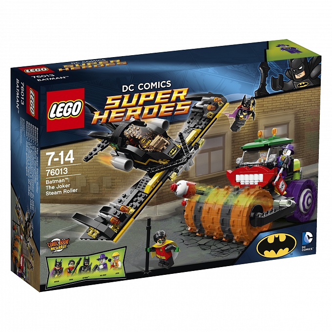 Lego Super Heroes. Паровая машина Джокера  