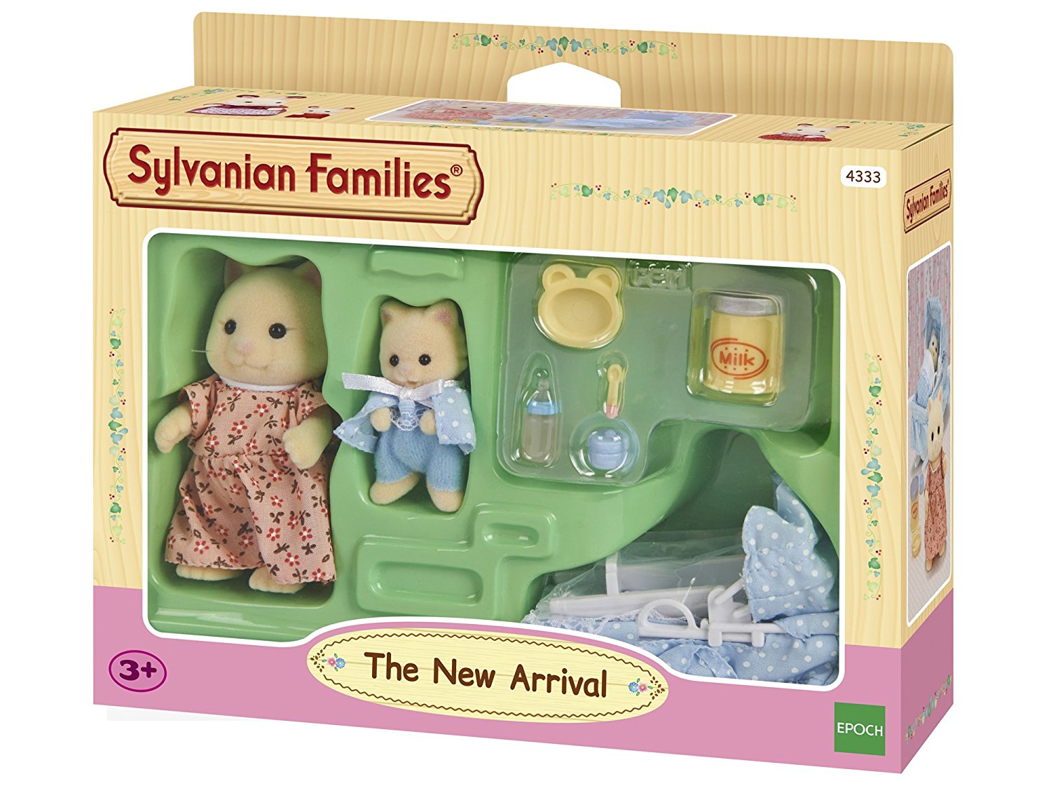 Sylvanian Families - Мама с малышом и колыбелькой  