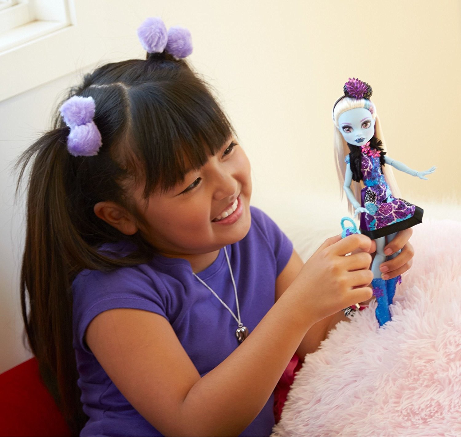 Monster High - Монстряшка с длинными волосами Эбби Би  