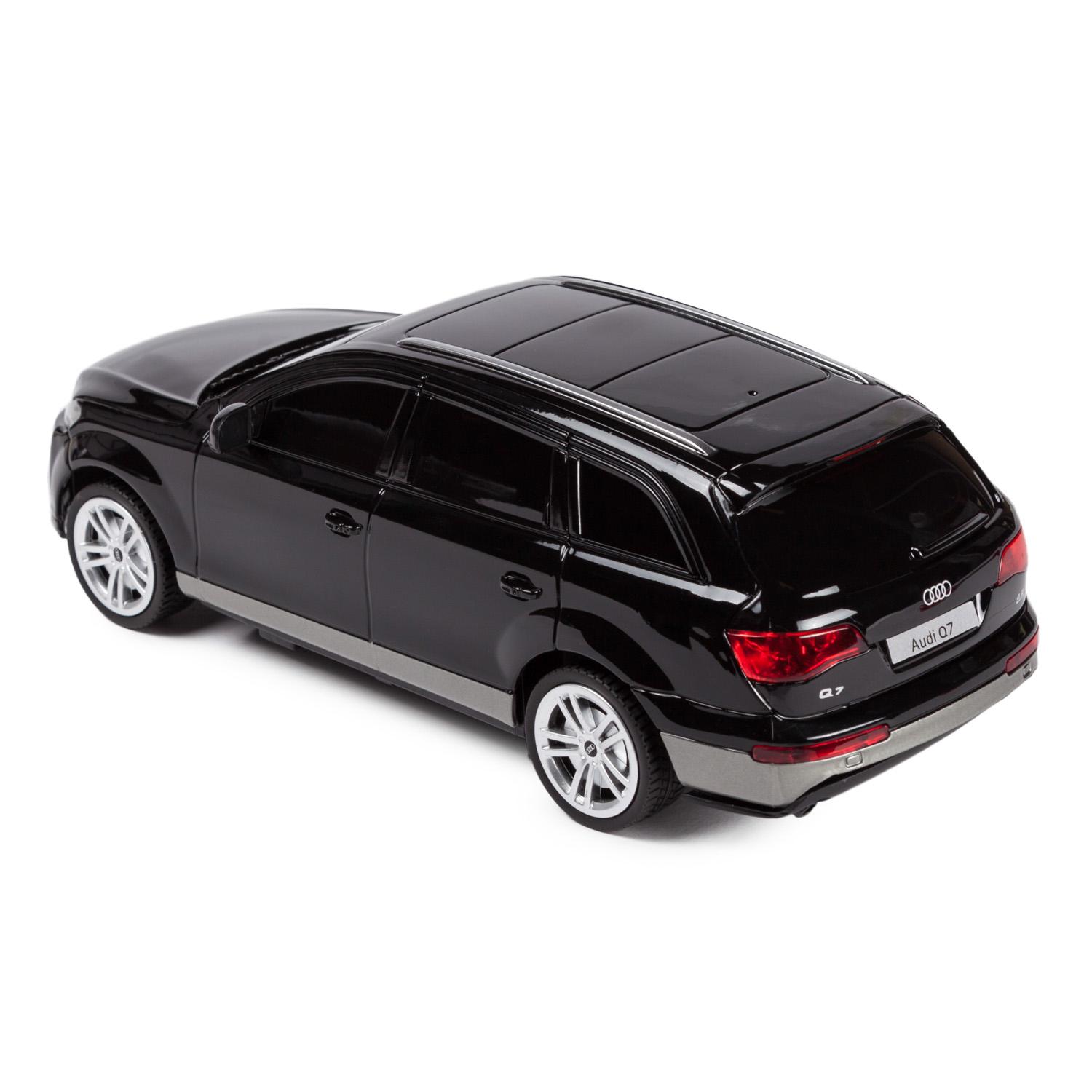 Машина на р/у - Audi Q7, черный, 1:24, свет  