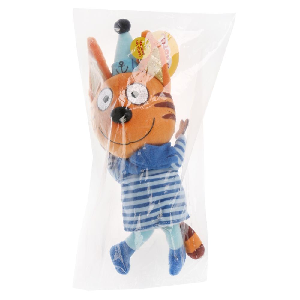 Игрушка мягкая озвученная из серии Три Кота - Коржик в зимней одежде, 18 см  