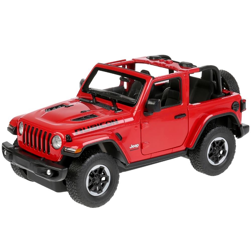 Машина р/у - Jeep Wrangler Jl, масштаб 1:14, двери открываются вручную, со светом   