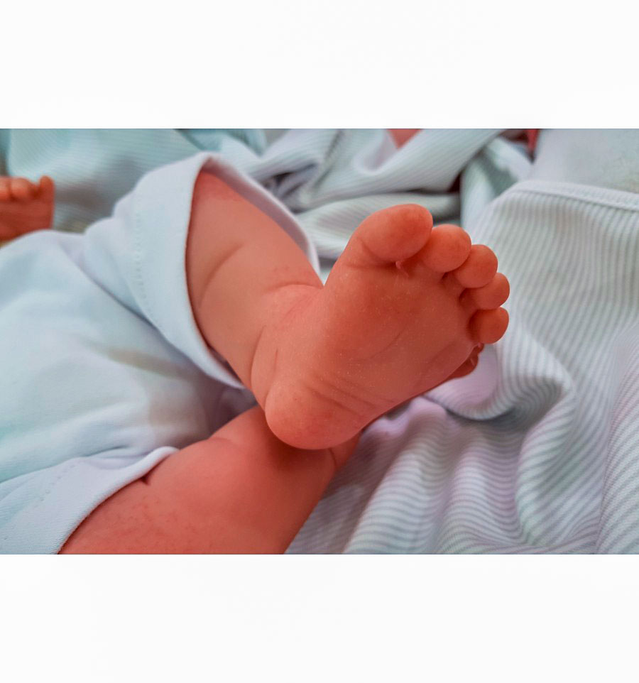 Кукла Реборн младенец Рамон, спящий, 40 см  