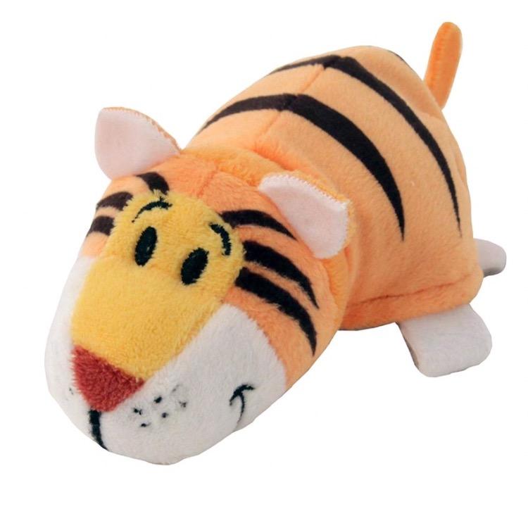 Плюшевая игрушка из серии Вывернушка 2в1 Слон-Тигр, 12 см.  