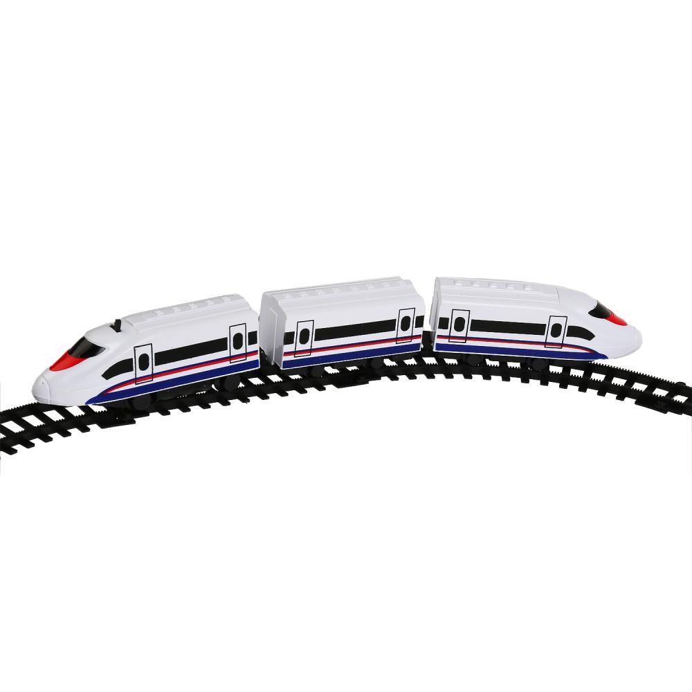 Железная дорога – Скоростной пассажирский поезд, 13 деталей  