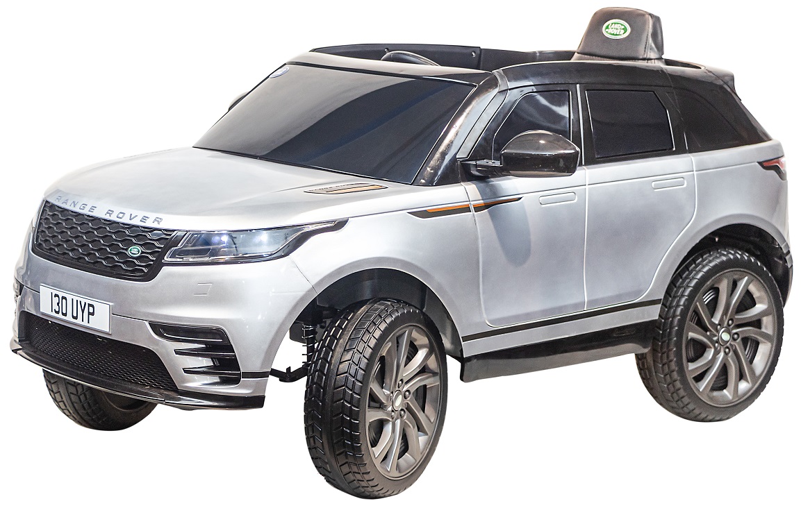 

Электромобиль Джип Range Rover Velar, серебро краска, свет и звук