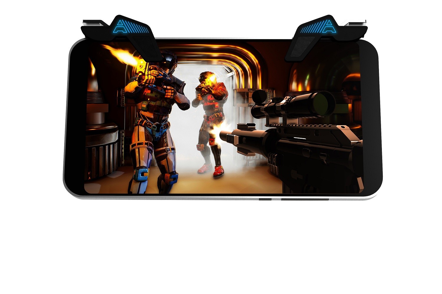 

Игровые триггеры для смартфона 2 шт + кейс
