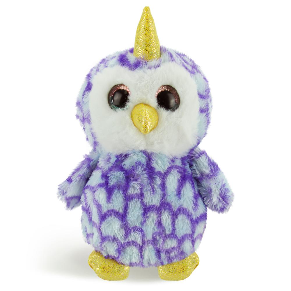 

Игрушка мягкая - Сказочная сова, 15 см