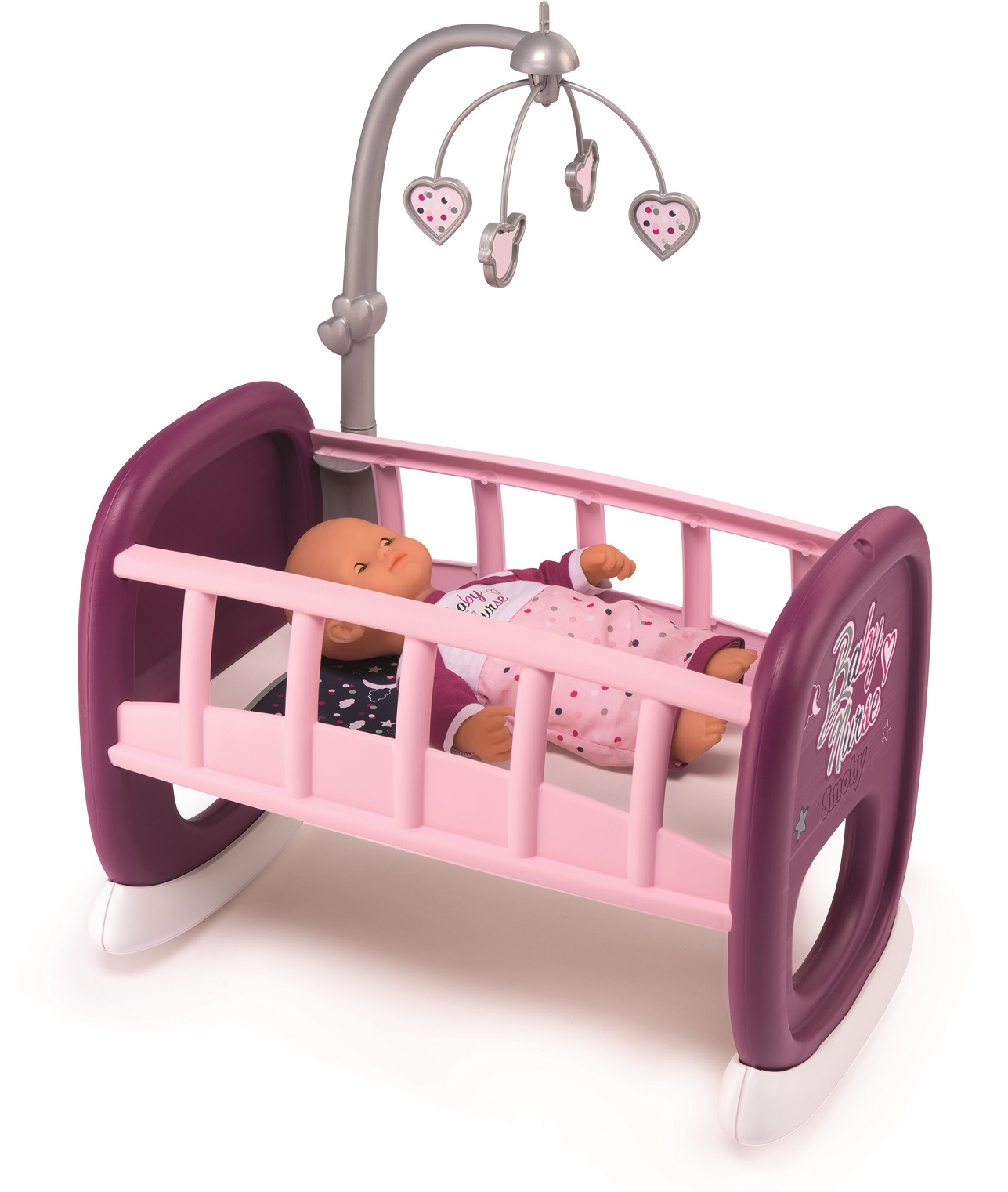 

Колыбель для пупса с мобилем Smoby Baby Nurse