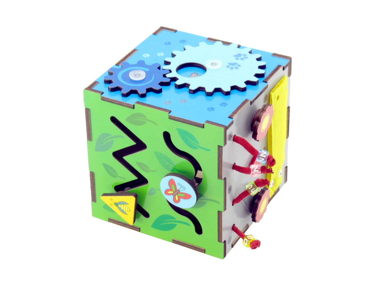 Бизи-Куб деревянный  