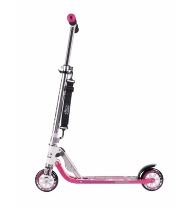 Двухколесный самокат Hudora Big Wheel 125, pink/розовый  