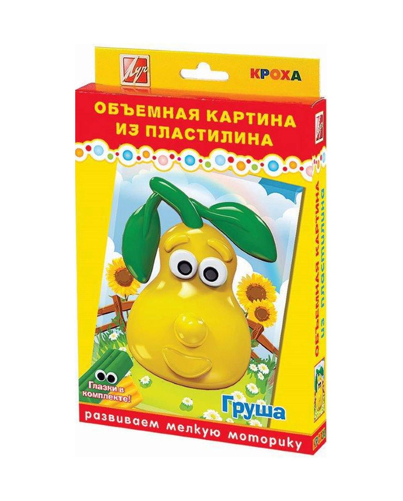 

Набор для творчества из серии Объемная картина из пластилина малая – Груша