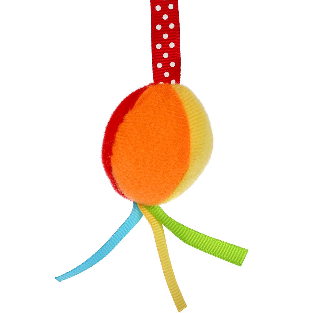 Текстильная игрушка-подвеска Енот с погремушками  