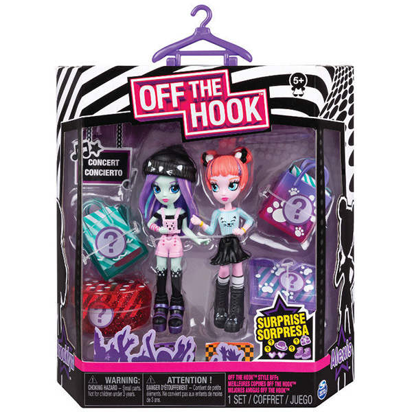 Набор кукол из серии Стильные лучшие подружки Off The Hook – Концерт  