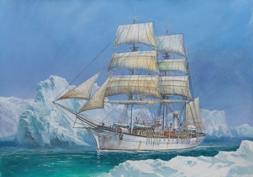 

Модель для склеивания - Корабль Пуркуа Па