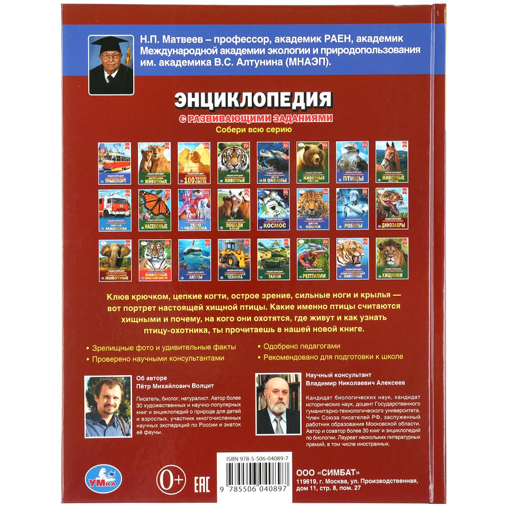 Энциклопедия А4 – Хищные птицы  