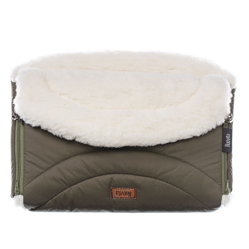 

Муфта меховая для коляски Nuovita Tundra Bianco Khaki/Хаки
