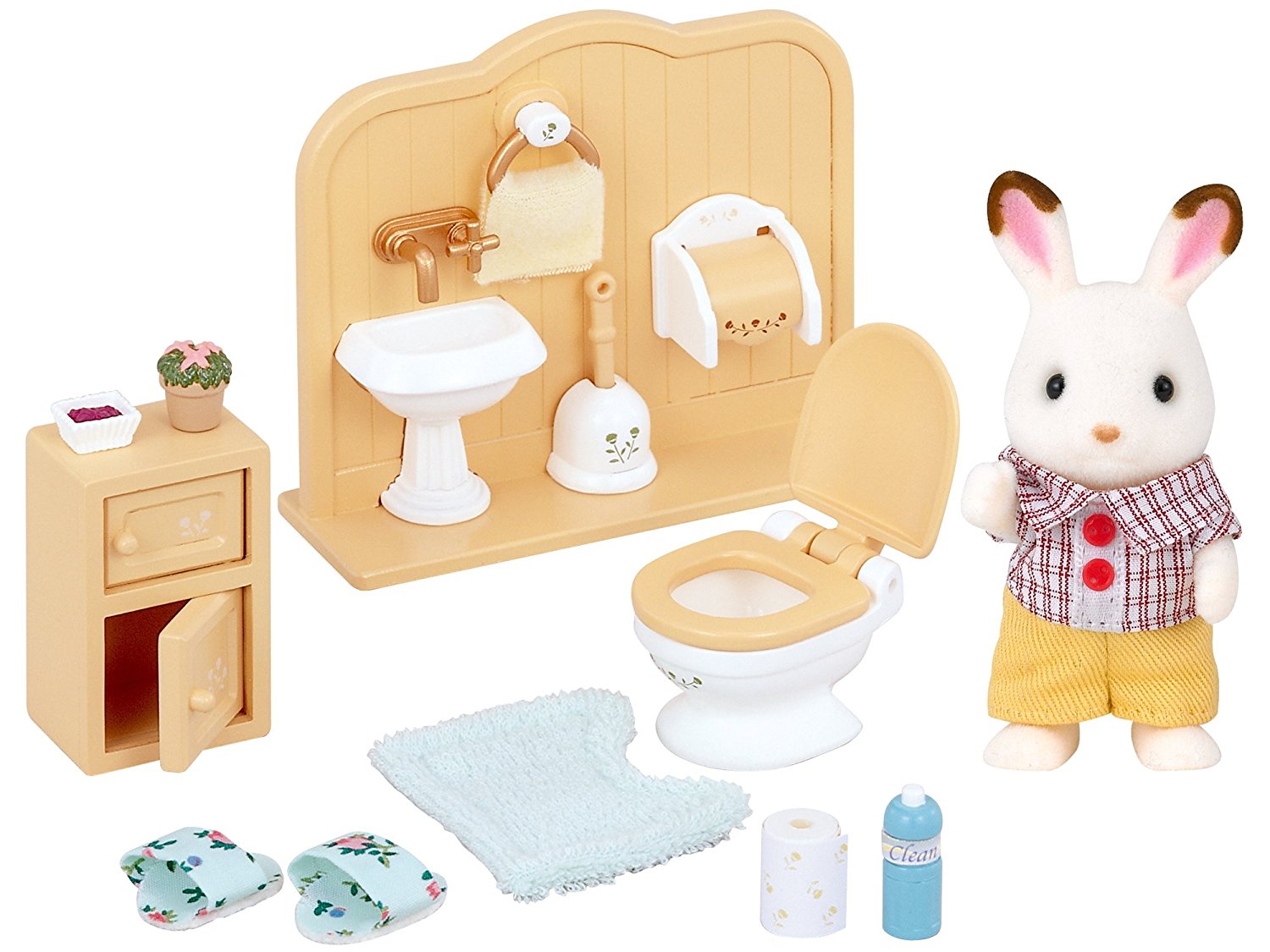 Sylvanian Families - Братик Кевин и туалетная комната  