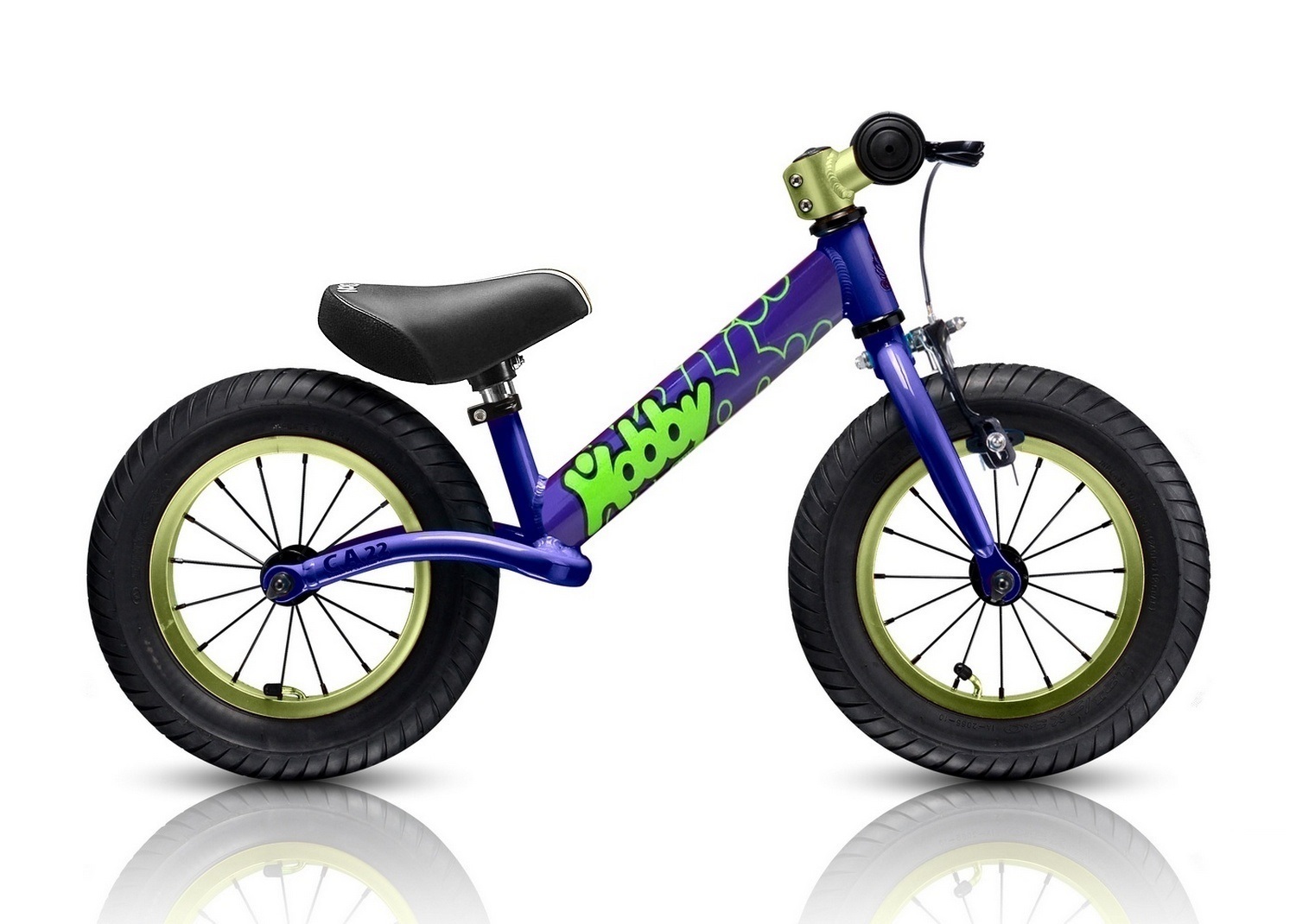 Детский велобалансир-беговел Hobby-bike RT original BALANCE Twenty two 22 purple aluminium, 4482RT 