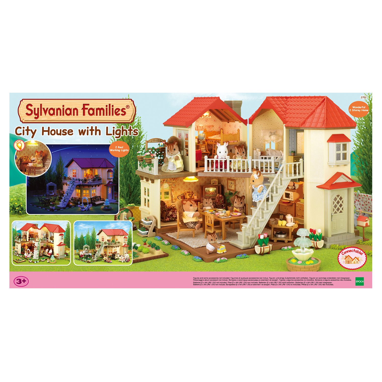 Sylvanian Families Набор Большой дом со светом  