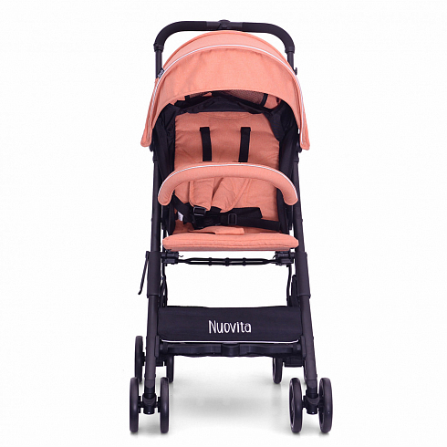 Прогулочная коляска Nuovita Vero, цвет оранжевый 