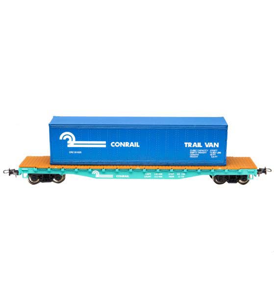 Вагон-платформа со съемным контейнером Mehano Conrail  