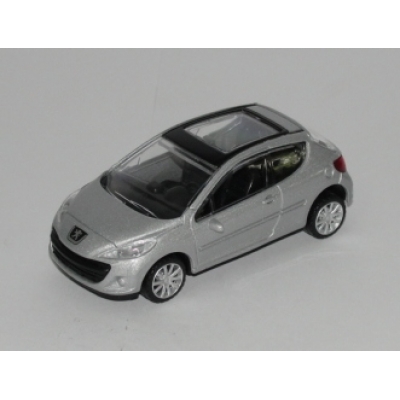 Металлическая машинка Peugeot 207, масштаб 1:43  