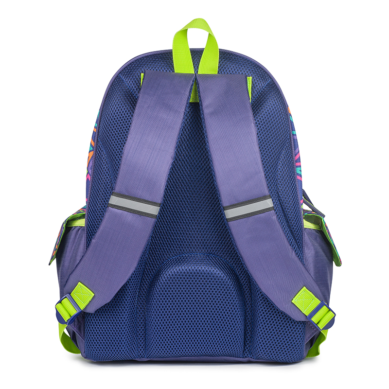 Рюкзак школьный - Разноцветные треугольники  