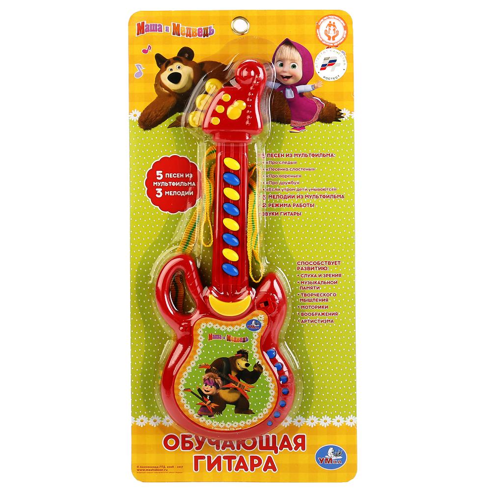 

Обучающая гитара с песнями и мелодиями из серии Маша и Медведь sim)