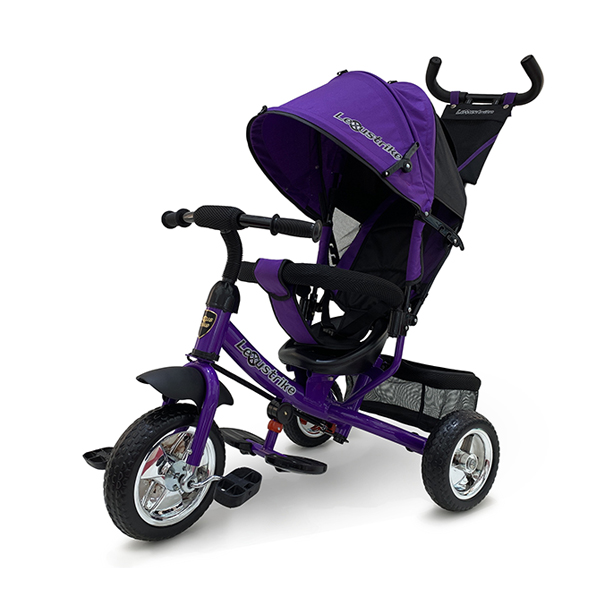 

Велосипед 3-колесный Lexus trike, колеса Eva 10 и 8', регулируемая спинка, задний тормоз, фиолетовый