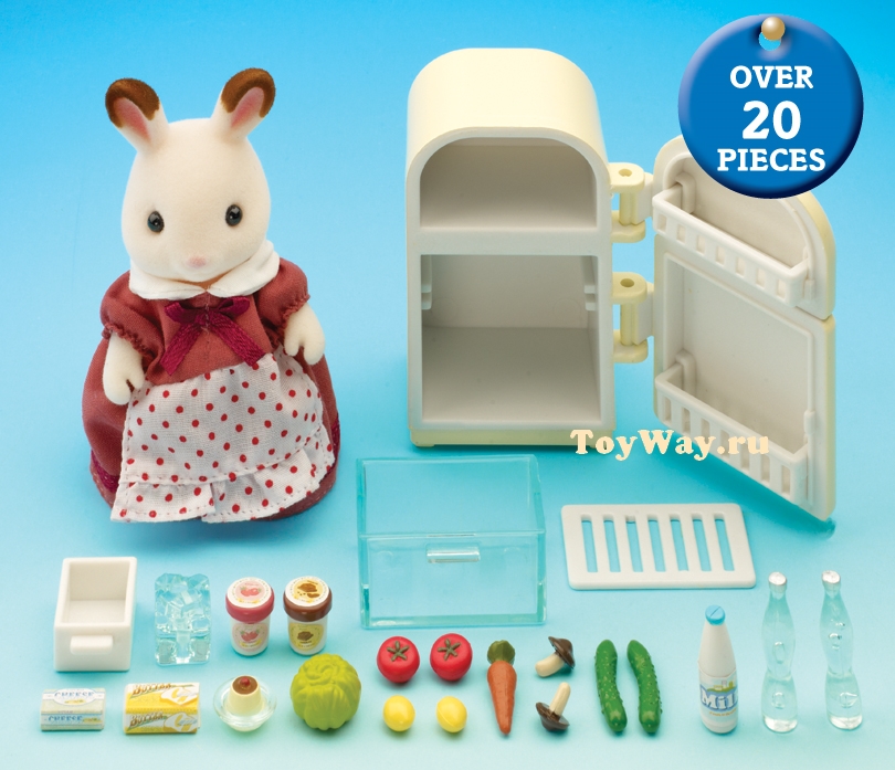 Sylvanian Families - Мама кролик и холодильник  