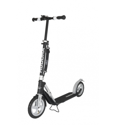 Двухколесный самокат Hudora Big Wheel Air 230, black/черный 