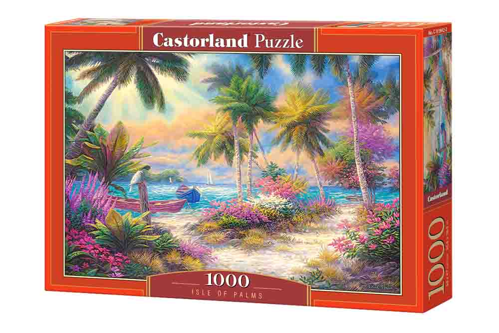 Пазлы Castorland – Остров пальм, 1000 элементов  