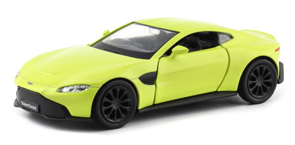 

Металлическая машина - Aston Martin Vantage 2018, 1:32, желтый
