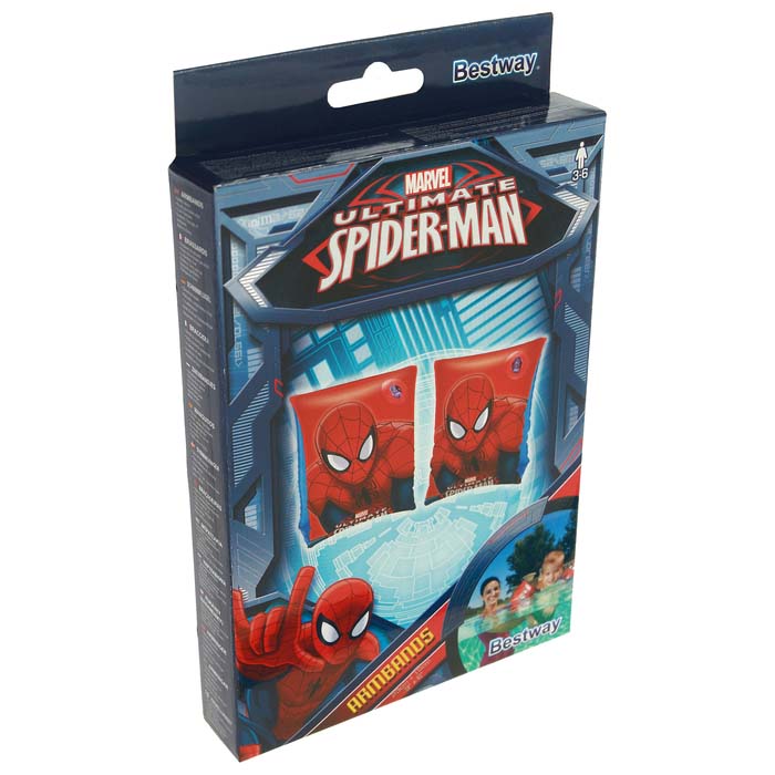 Нарукавники для плавания Spider-Man, 23 х 15 см, 2 дизайна  