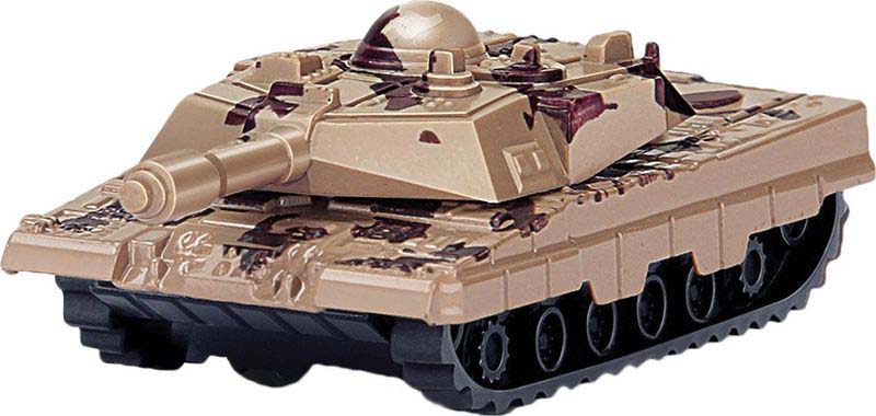 Игрушечный танк - Combat Defender, пустынный камуфляж, 1:50  