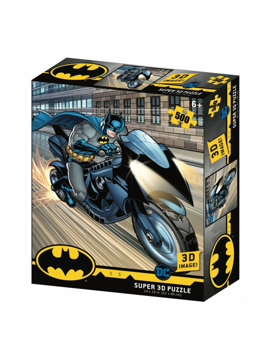

Пазл 3D Бэтцикл, 500 деталей