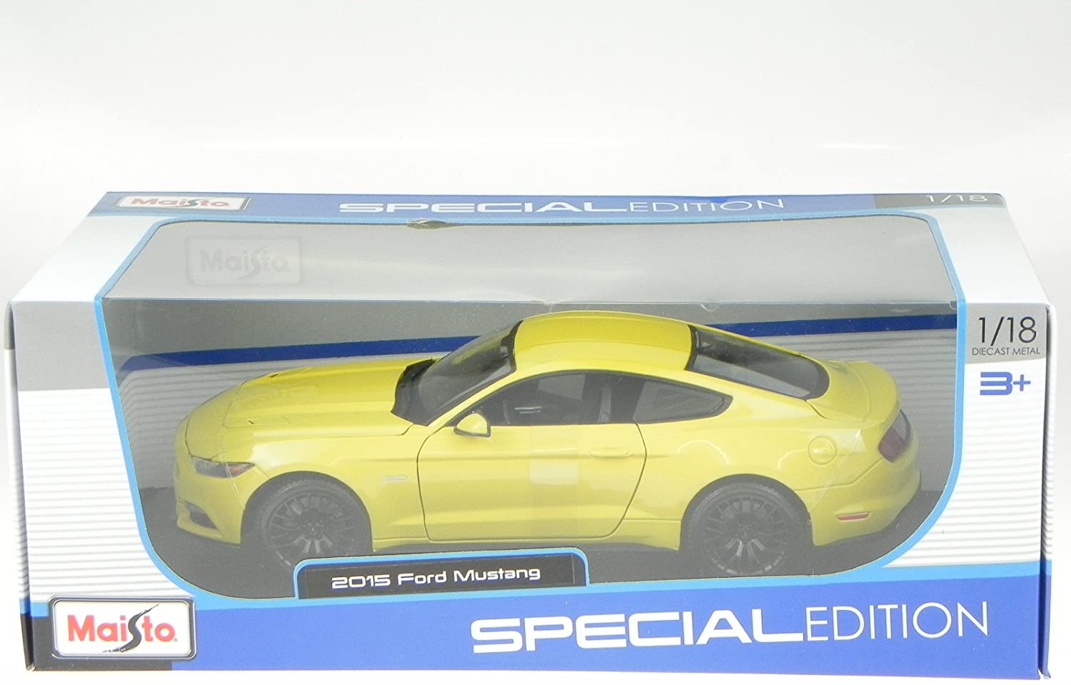 Модель машины - Ford Mustang 2015, 1:18   