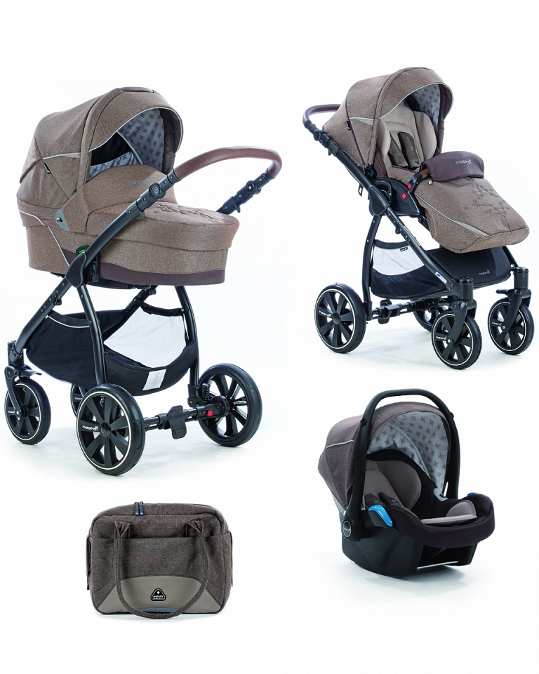 

Коляска детская Noordi Polaris Comfort 3 в 1, цвет – Falcon