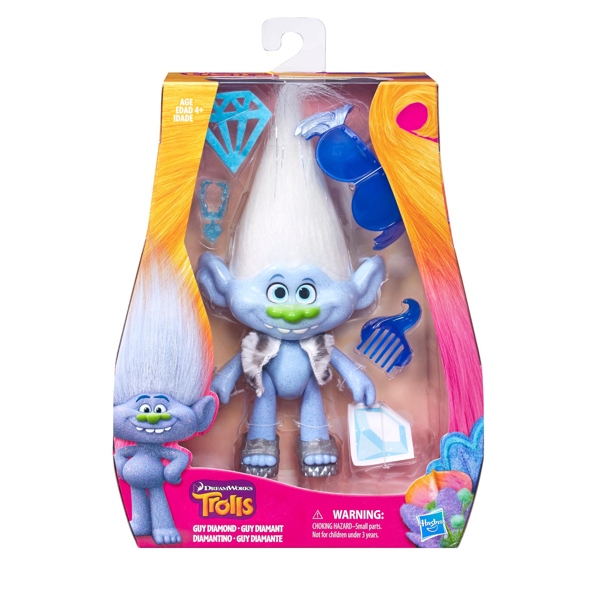 Trolls. Фигурка Тролли - Алмаз с аксессуарами  