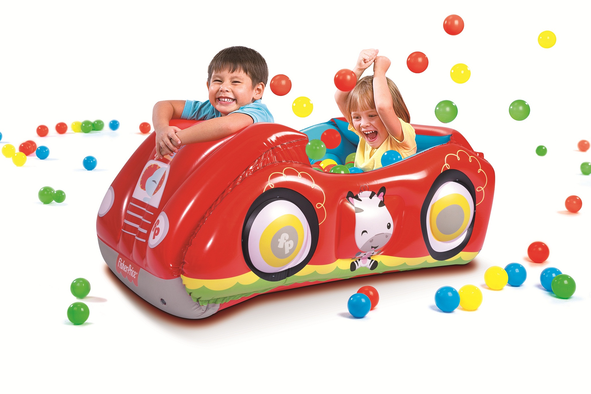 

Игровой центр Машина с 25 шариками - Fisher Price
