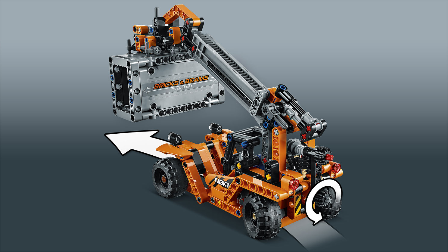 LEGO Technic. Контейнерный терминал   